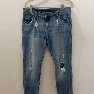 STS Blue Skinny Jeans Medium Wash Distressed